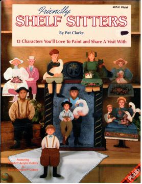 Friendly Shelf Sitters - Pat Clarke - OOP